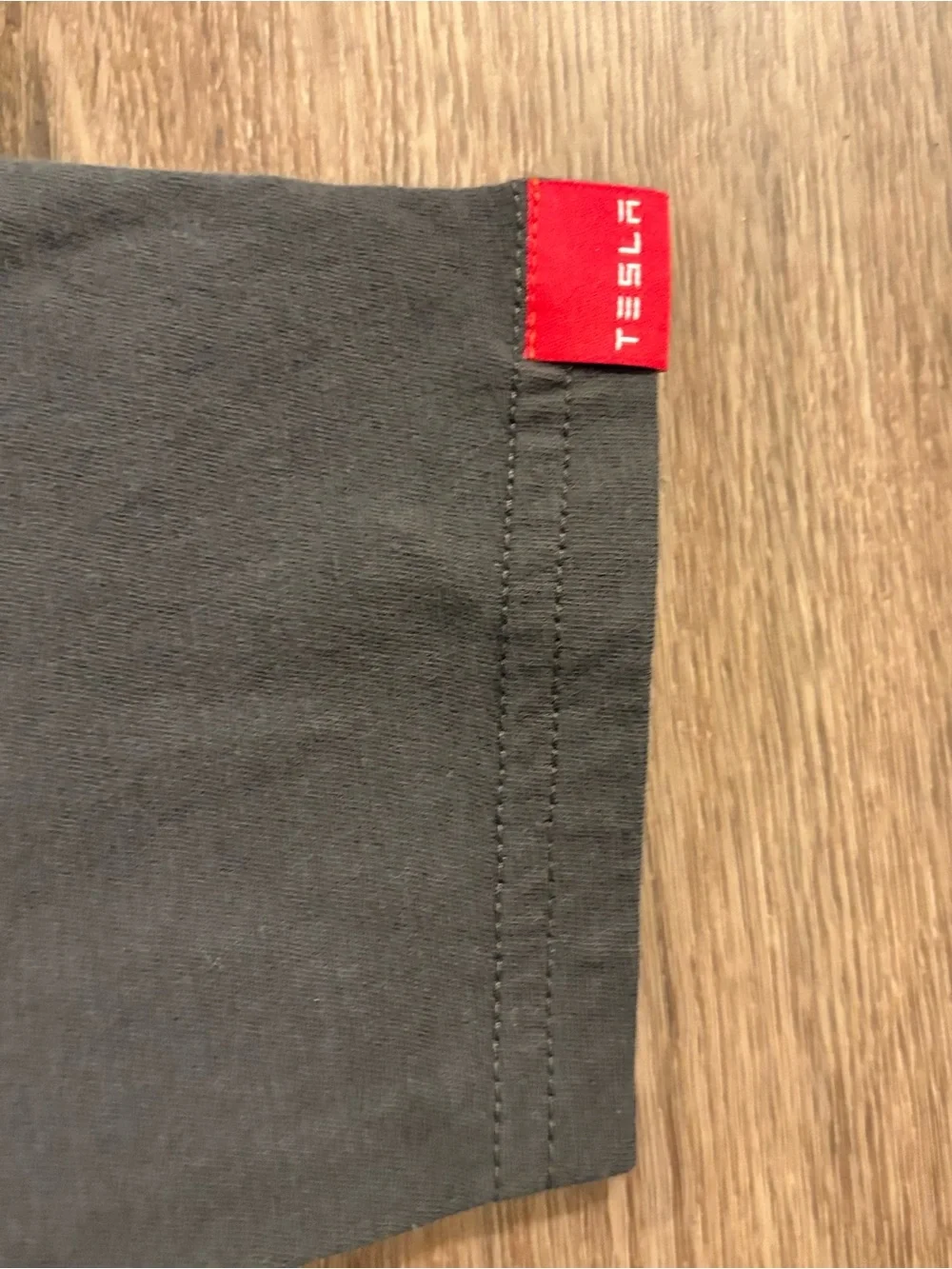 Tesla Kids Black Logo Tee size 8